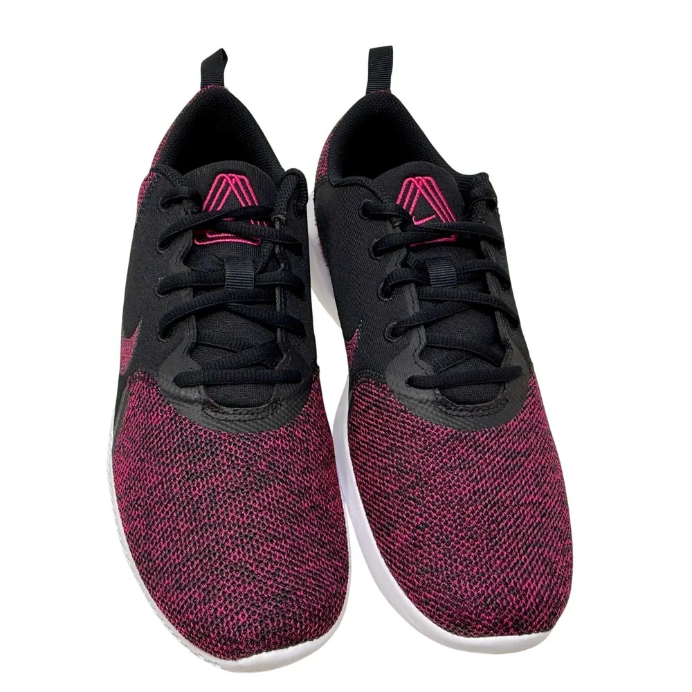 Nike Flex Experience Run 9 Running Shoes Black Fireberry CI9964-001 Womens Sz 10